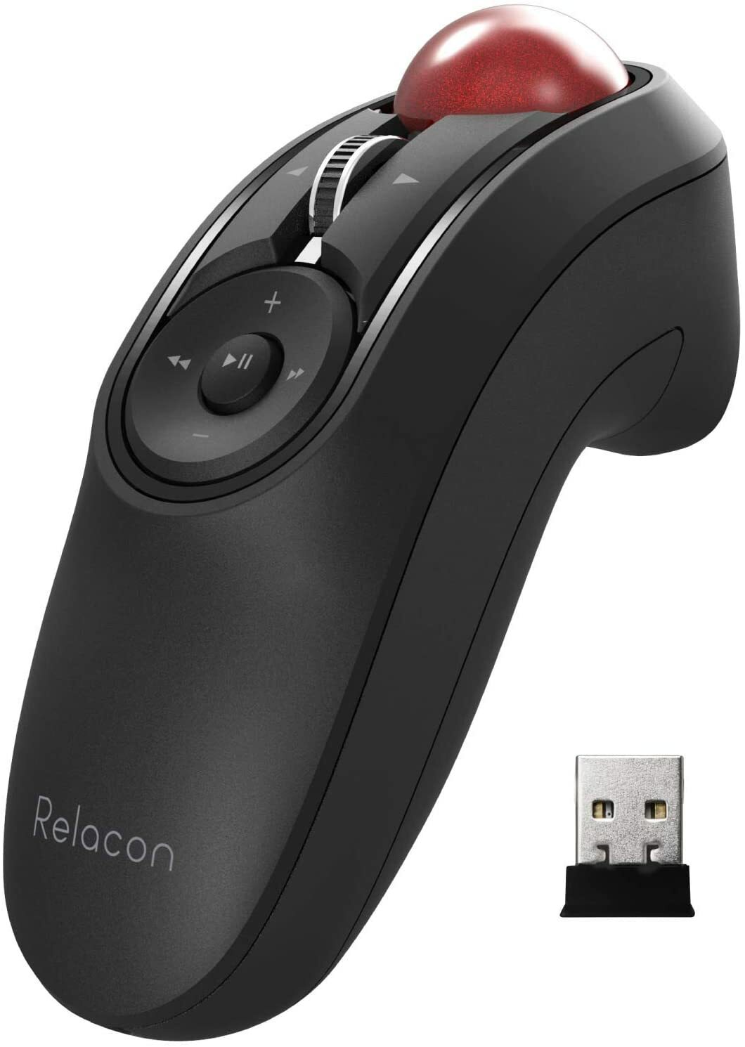 ELECOM M-RT1DRBK Wireless Mouse Trackball Handy Type Relacon Black new F/S