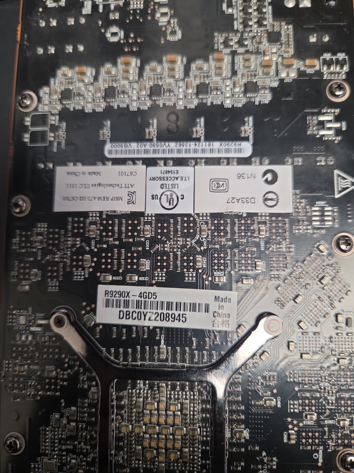 ASUS  Radeon R9 290X-4GD5
