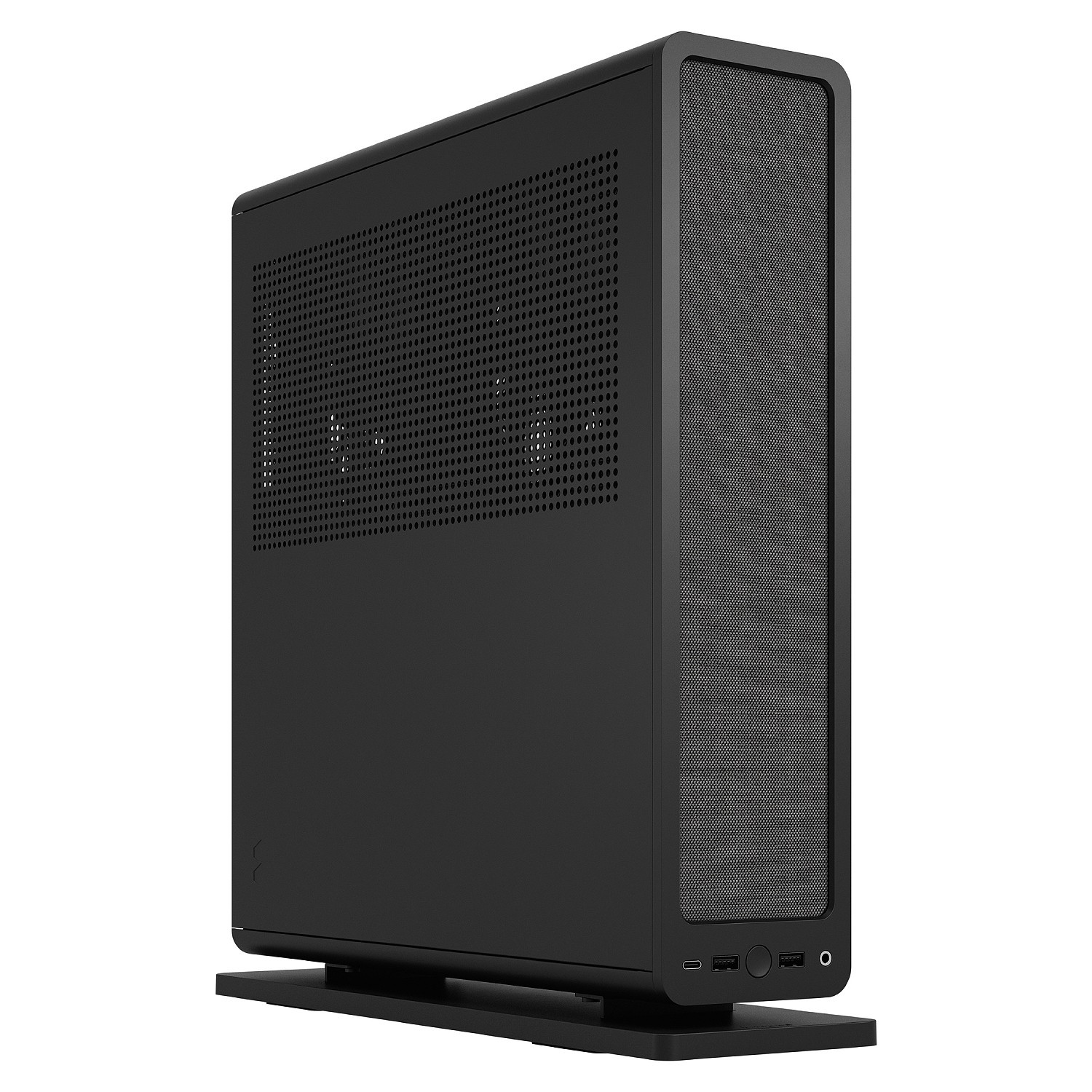 Fractal Design Ridge Black SFF Mini-ITX Case PCIe Riser Included FD-C-RID1N-01