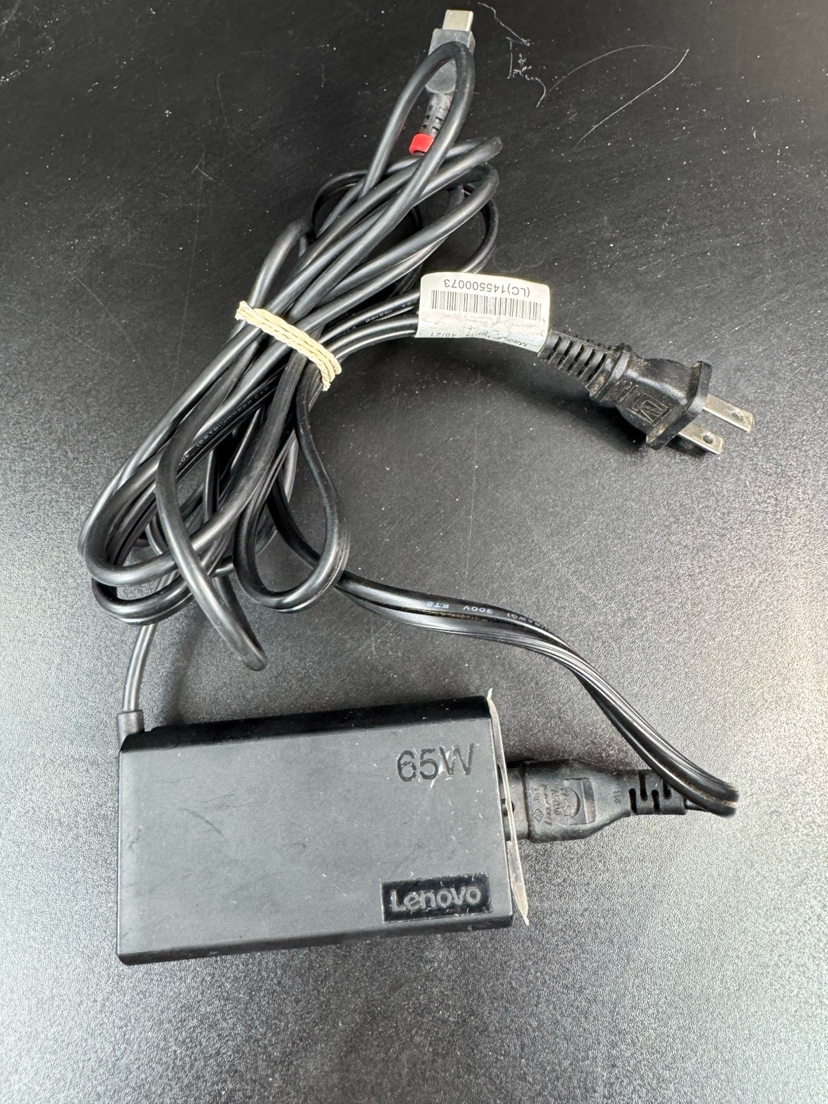 Genuine Lenovo Max 65w 20V 3.25A  AC Adapter  USB Type C Model ADLX65YSCC2A
