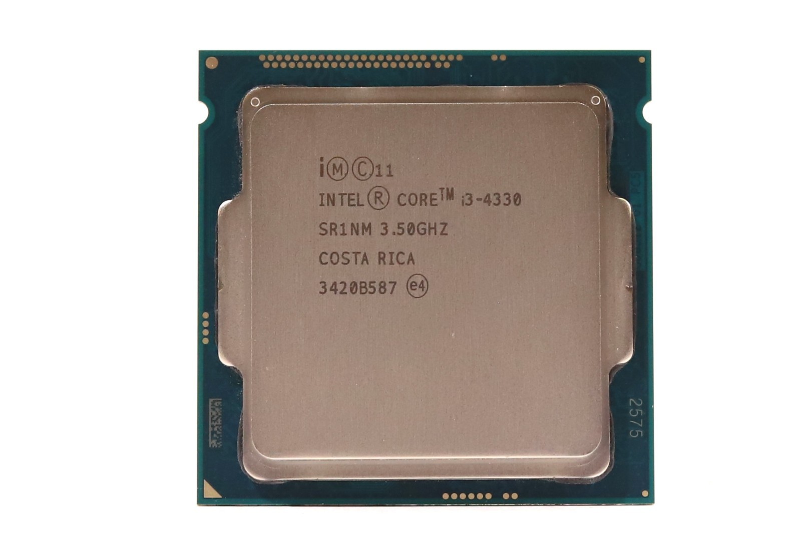 Intel Core i3-4330 3.50GHz Dual-Core 4MB LGA1150 Processor P/N: SR1NM Tested