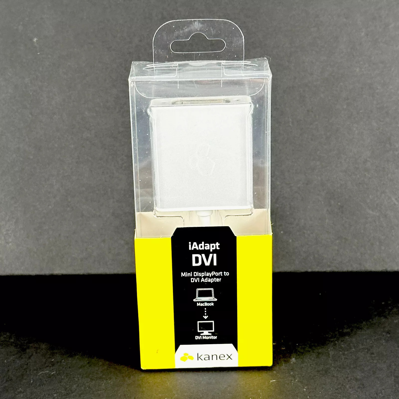 KANEX CABLE MINI DISPLAYPORT TO DVI ADAPTER FOR MACBOOK IADAPTDV - WHITE
