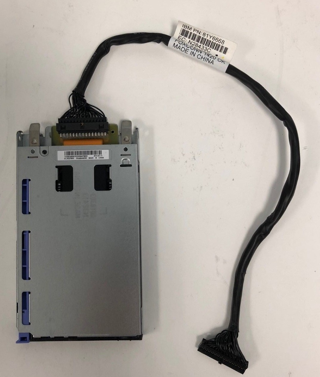 IBM 00AM393 OPERATOR INFO PANEL With Cable 81Y6668 X3550 M4