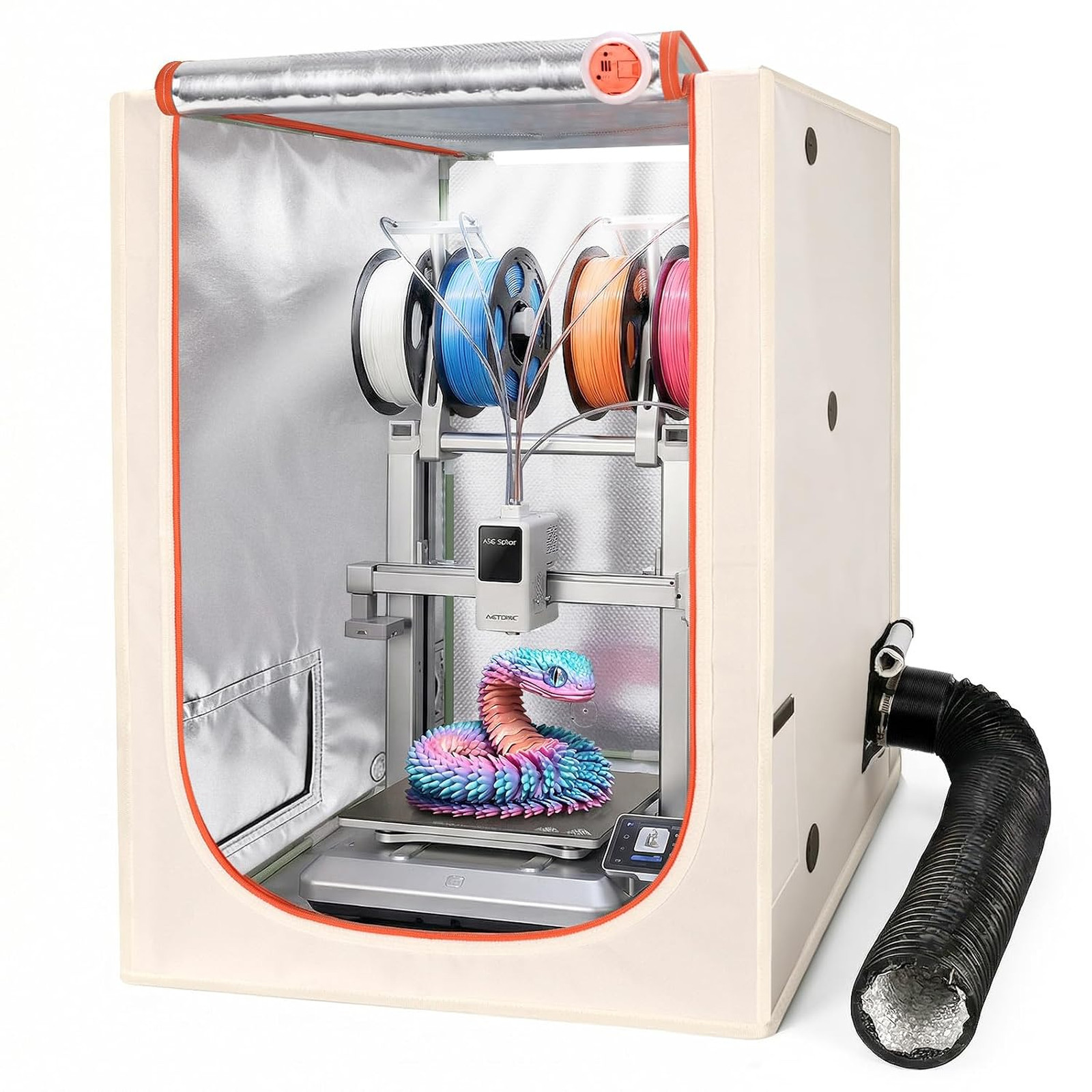 3D Printer Tent Enclosure for Anycubic Kobra X, Upgraded Large Cover with