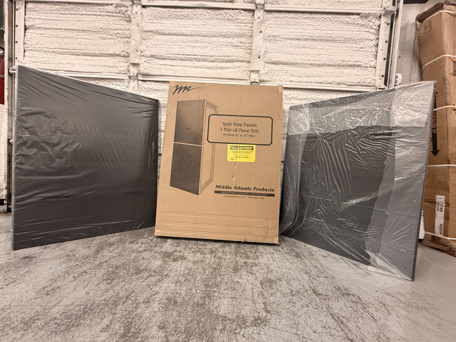 PAIR (2) Middle Atlantic Side Panels - 31"/ 32" Deep BGR Series Racks BSPN-45-32