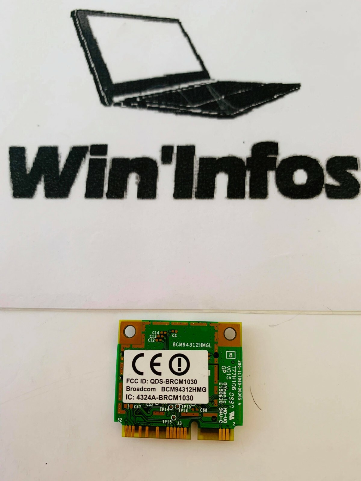 Card WiFi wireless WiFi card bcm94312hmg Acer Emachines e525 (kawf0)