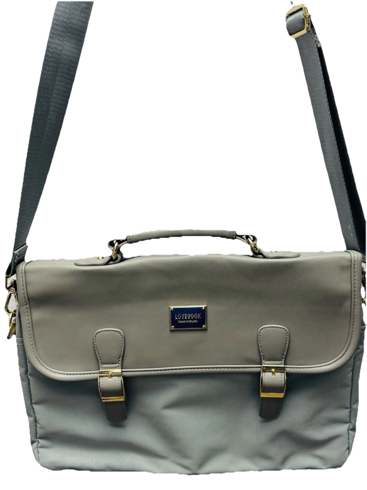 LOVEVOOK Computer Bag for Women Laptop Messenger Bag for Work College, Slim-P...