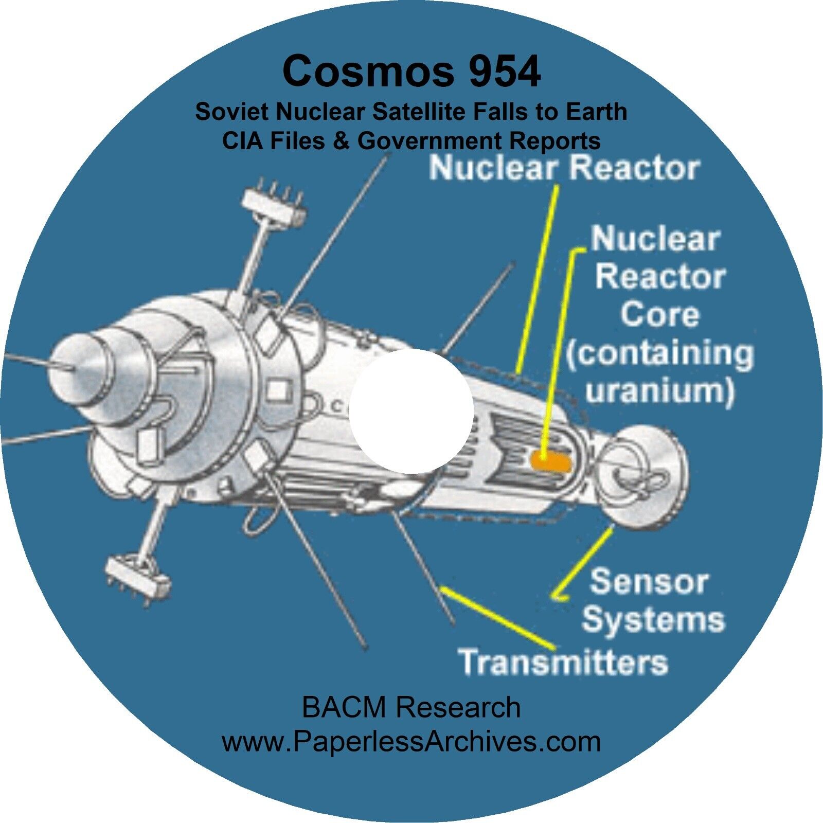 Cosmos 954 - Soviet Nuclear Satellite Falls to Earth - CIA Files