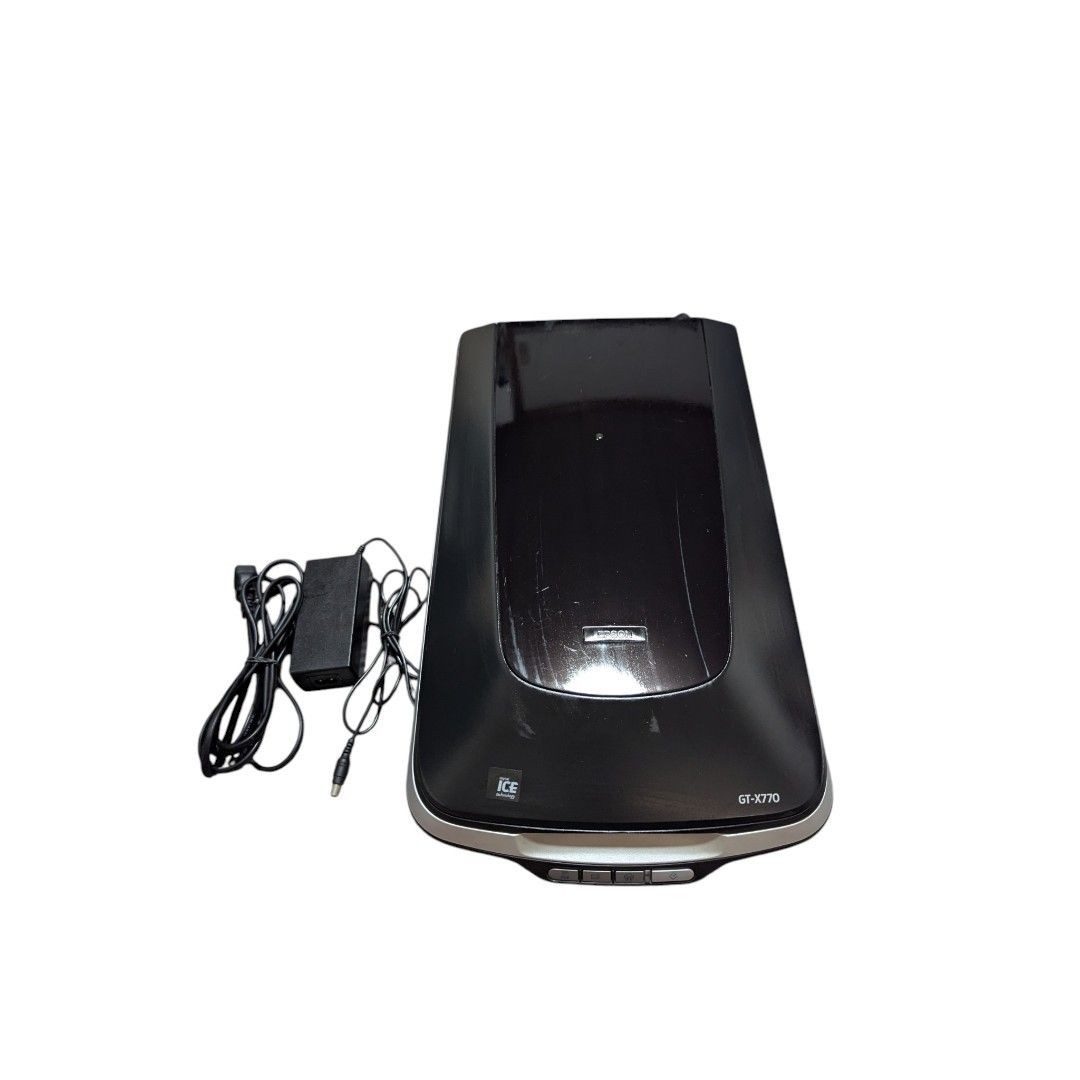 Epson GT-X770 Photo Flatbed Scanner With Power Adapter Untested