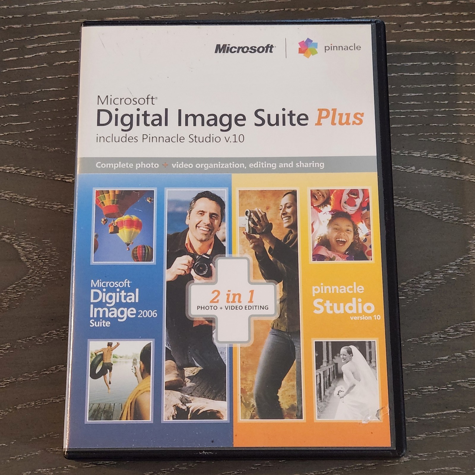 Microsoft Digital Image Suite Plus (Software, 2006) Includes Pinnacle Studio v10