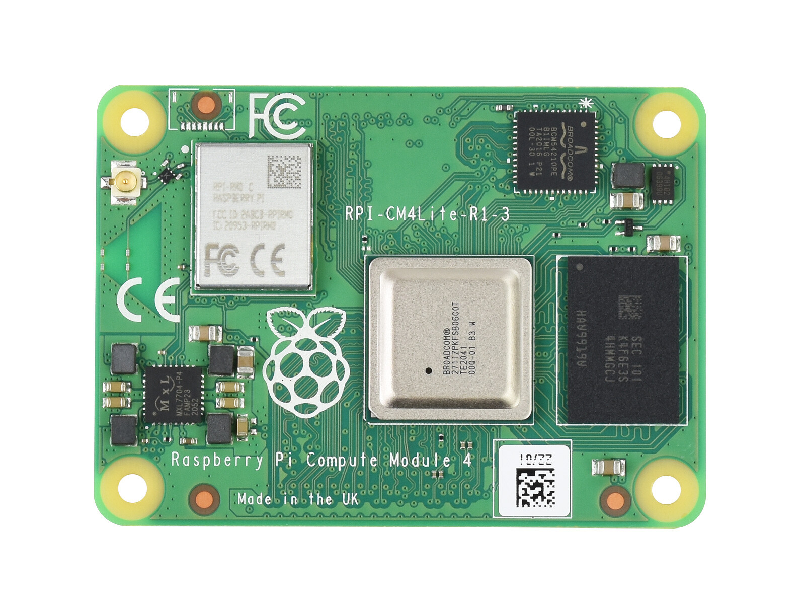 Raspberry Pi Compute Module 4 Options For RAM / EMMC/ Wireless High speed