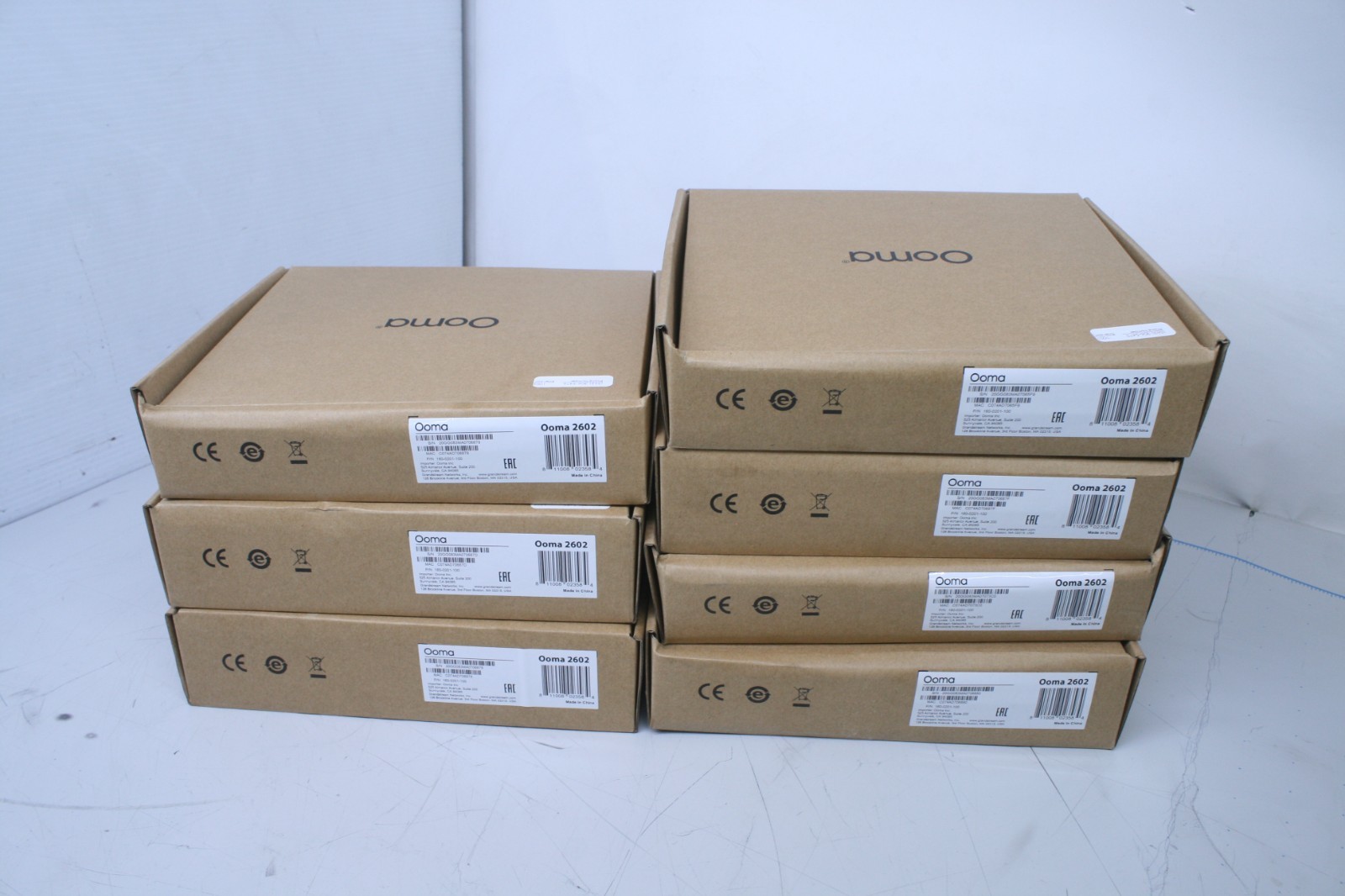 LOT OF 7 Ooma 2602  Business IP Desk Phones     T7-A7