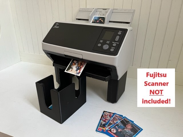 XTRA TALL Card Scanner RISERS and CARD CATCH BIN for RICOH 8190 Scanner