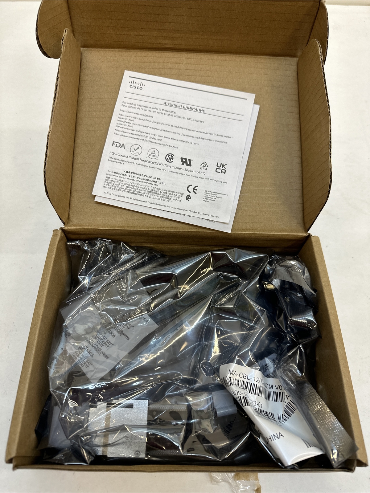 Cisco MA-CBL-120G-50CM Cable