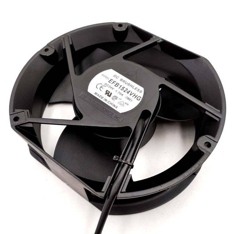 Delta EFB1524VHG 24V 17050 24V 1.70A High Flow Cooling Fan 17cm