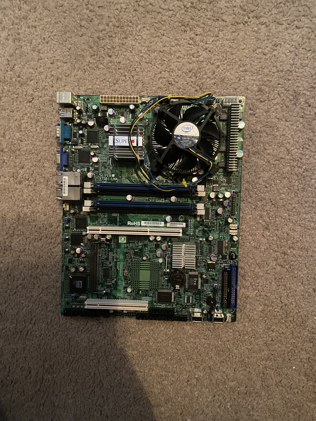 Super Micro Computer X7SBi-LN4, LGA 775/Socket T, Intel Motherboard