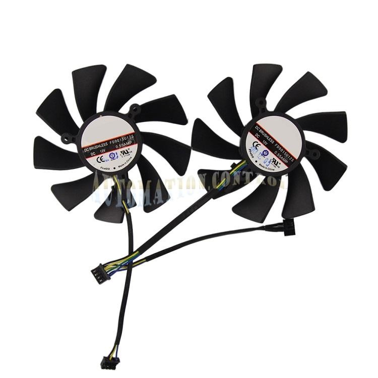 85mm For Sapphire&XFX Radeon HD7950 HD7970 VAPOR-X Dual Fan Cooler FD9015U12S