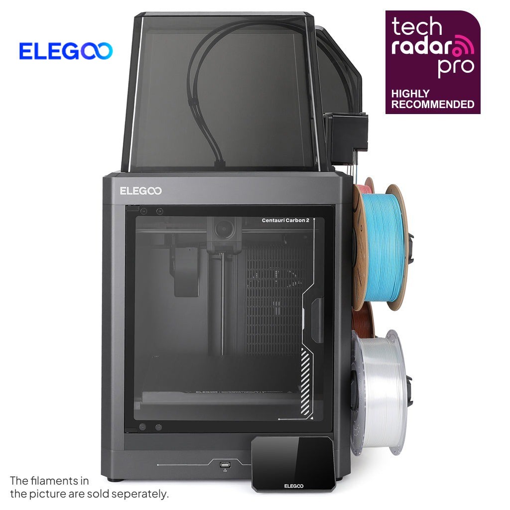 ELEGOO 3D Printer Centauri Carbon 2 Combo Fully Enclosed 500mm/s High Speed