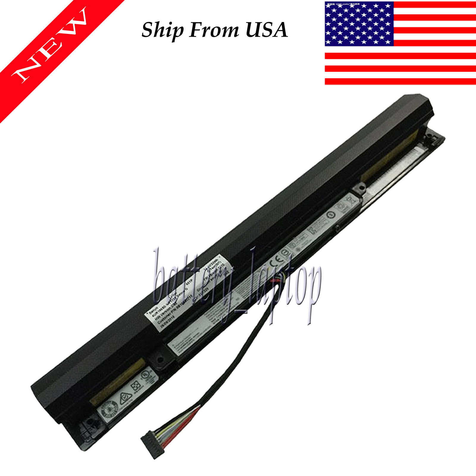 Battery For Lenovo IdeaPad 100-15IBD 100-15 14.4V 32Wh 2200mAh ( L15L4A01 ) US