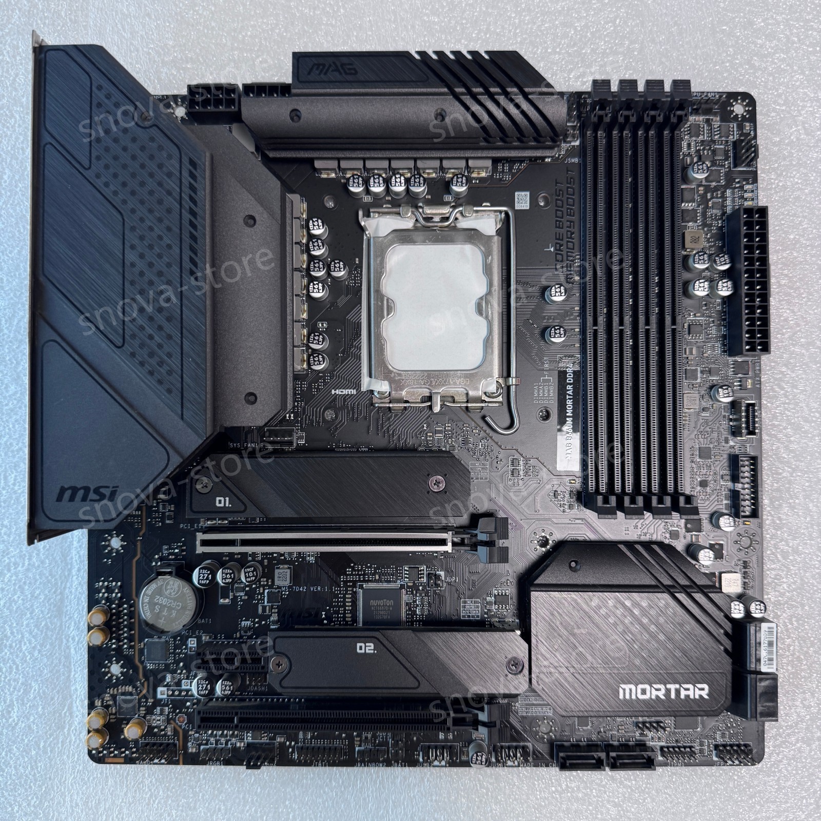 MSI MAG B660M MORTAR Intel LGA 1700 Micro ATX DDR4 Motherboard