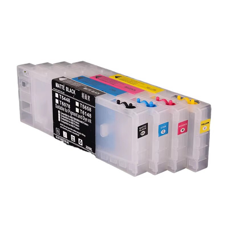 4*220ML T6142-T6144 T6148 Compatible Empty Ink Cartridge for Stylus Pro 4450
