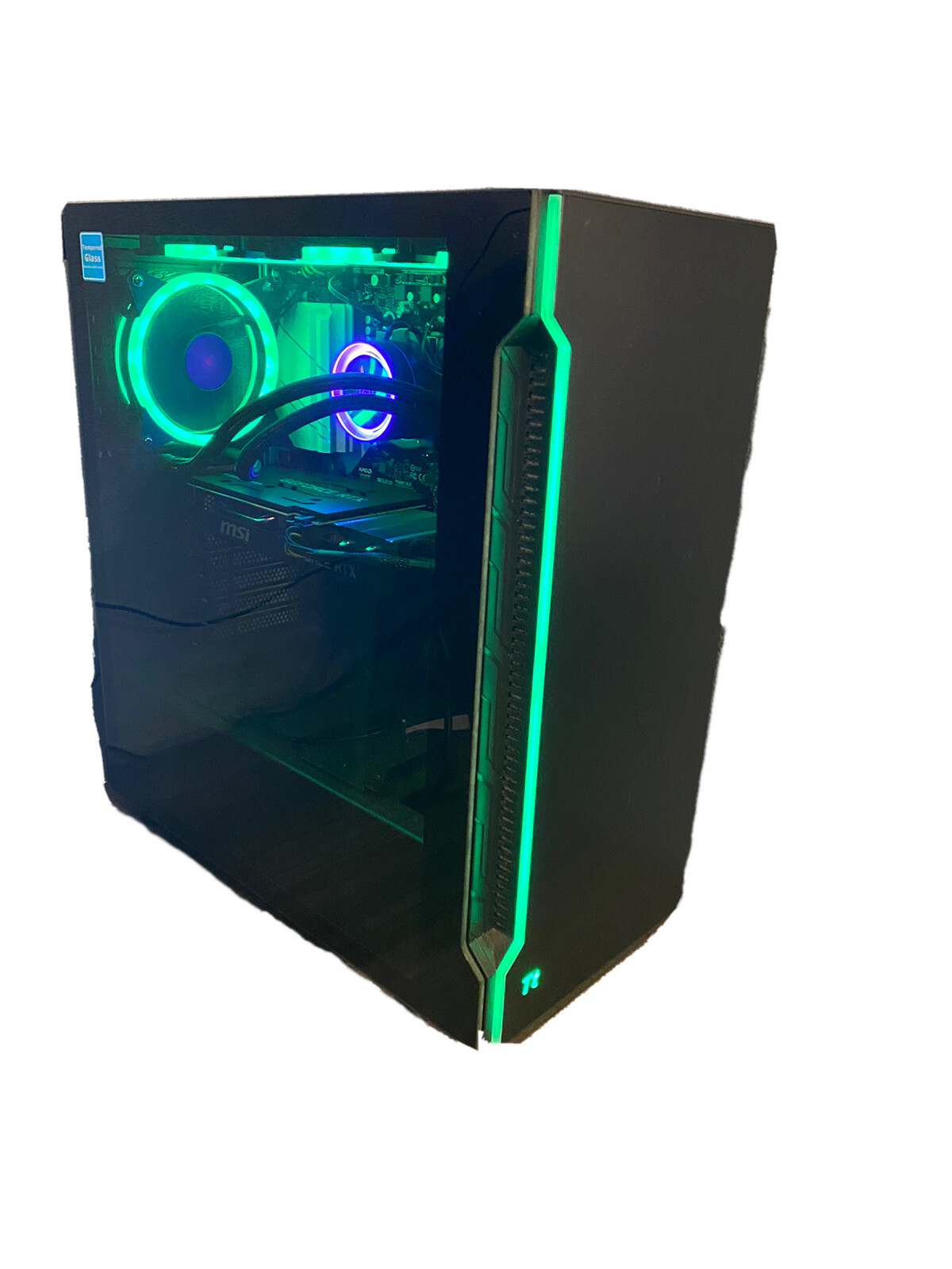 SkyTech Shadow 3.0 (1TB SSD, AMD Ryzen 7, 4.40 GHz, 16GB) Gaming Tower -...