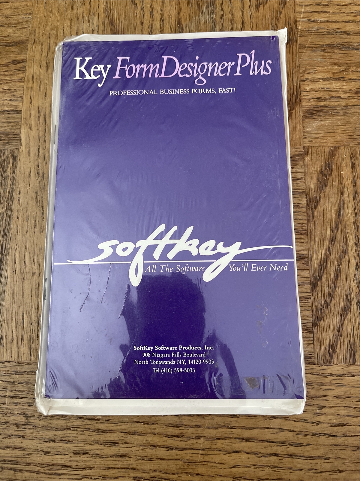 SoftKey Key Firm Designer Plus Computer Diskett