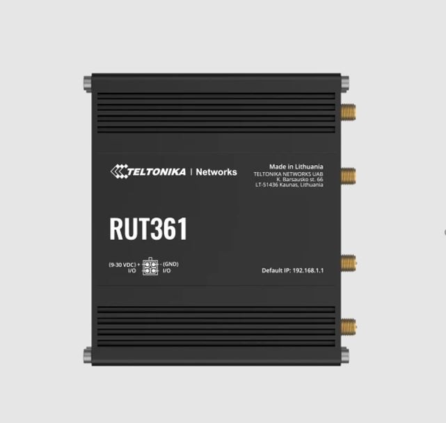 Teltonika RUT361 Industrial Cellular Router Compact and Powerful Industrial 4G