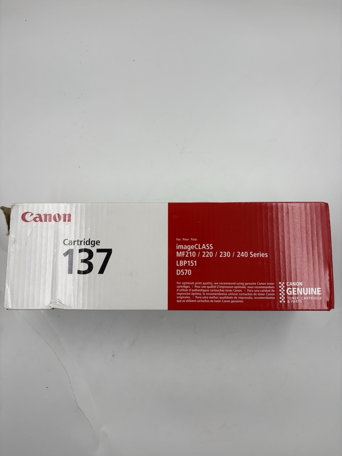 Canon CRG137 Black Toner