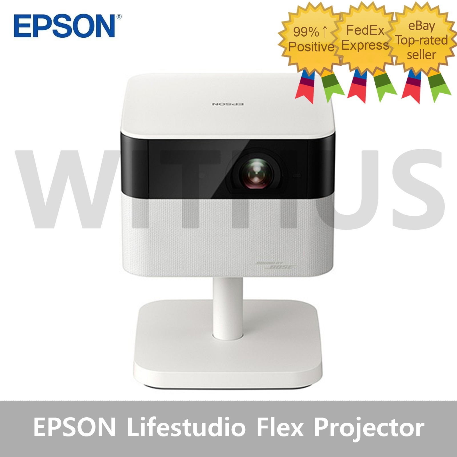 EPSON Lifestudio Flex EF-71 Portable Mini Beam Projector 3LCD FHD 700lumen