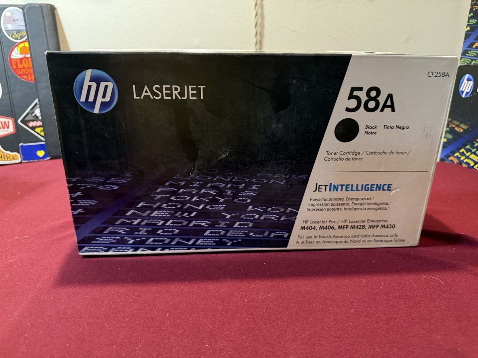 HP LaserJet 58A CF258A Genuine/Original Black Laser Toner for M404 M406 new