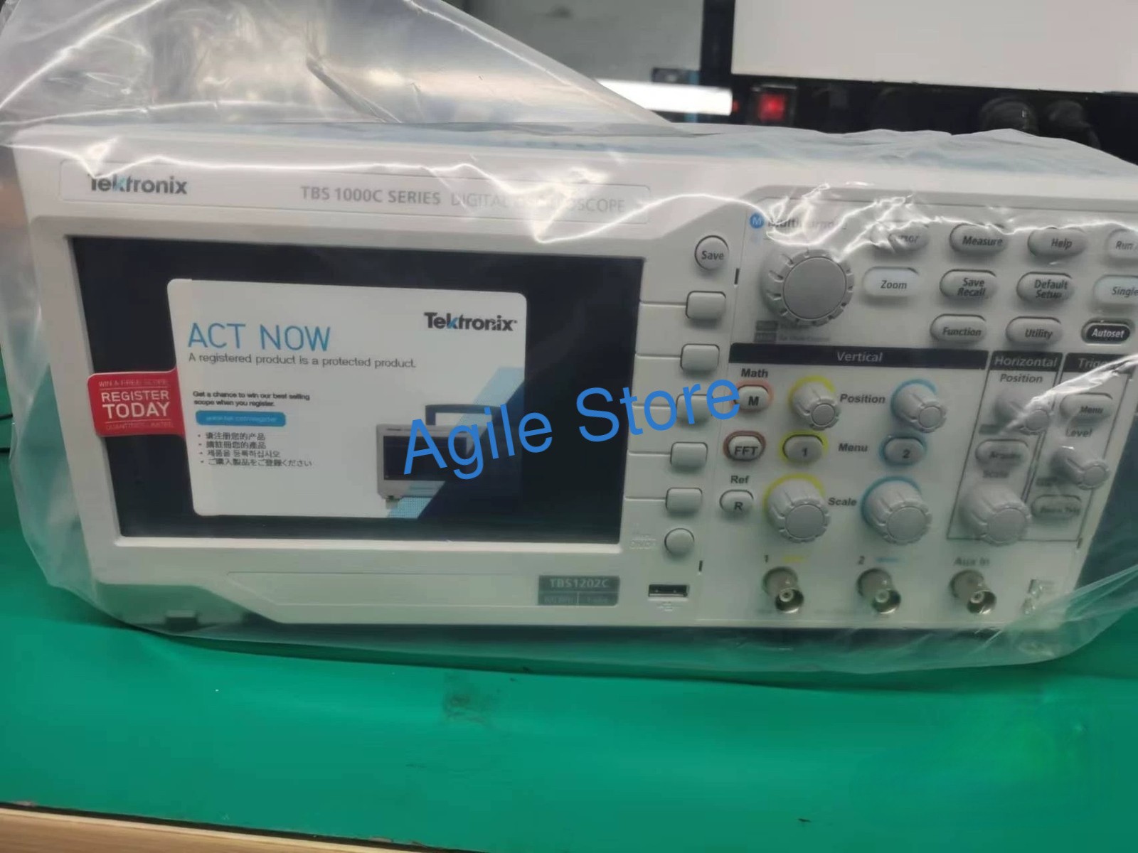 1pcs NEW Tektronix TBS1202C digital storage oscilloscope FedEx or ups shipping
