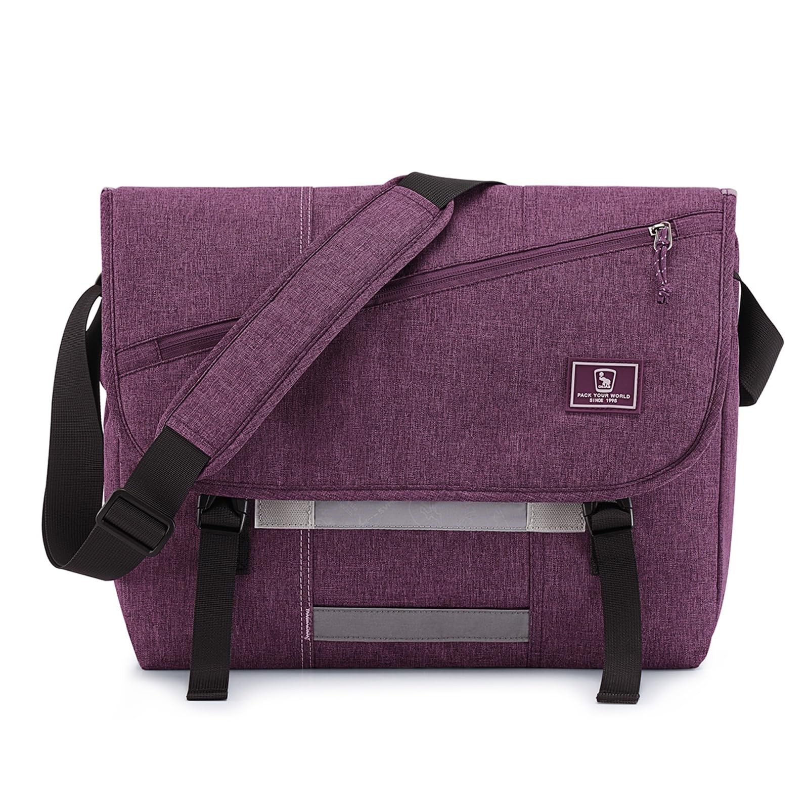 OIWAS Messenger Bag for Women, 17 Inch Laptop Crossbody Bags Men Casual Satchel