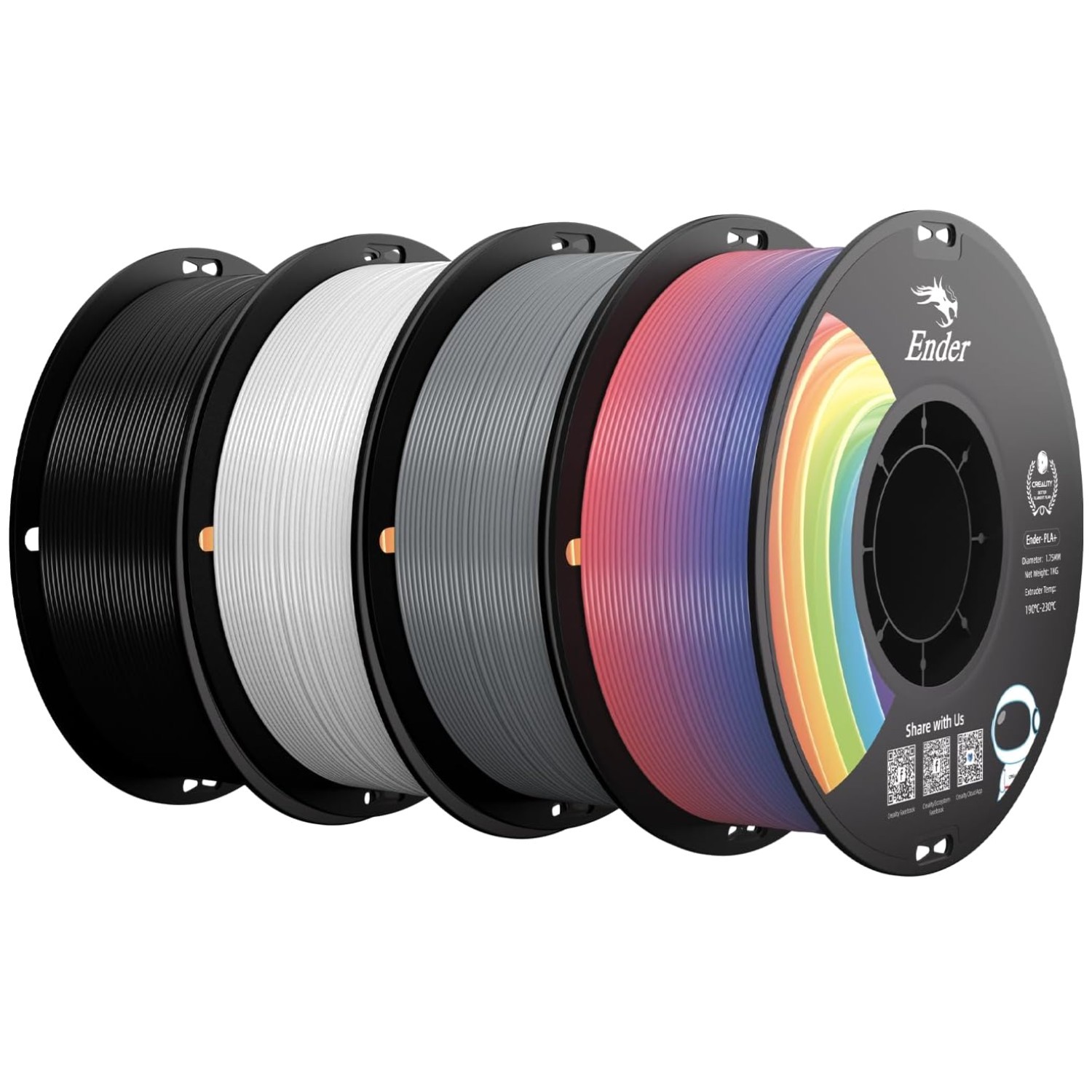 Environmentally Friendly 3D Printing Filament - 4KG Pack
