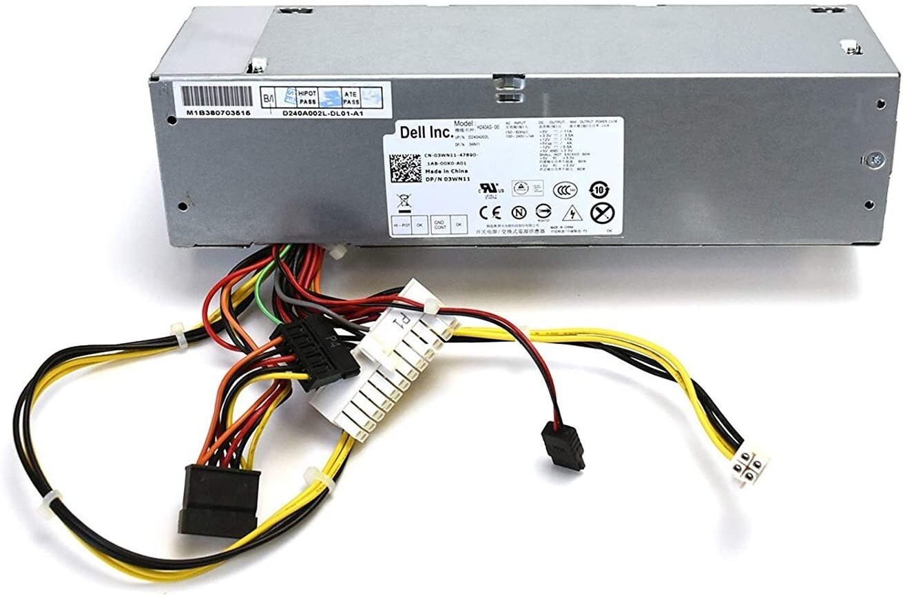 Dell Optiplex H240AS-00 240w ATX SFF Power Supply (03WN11) TESTED USA