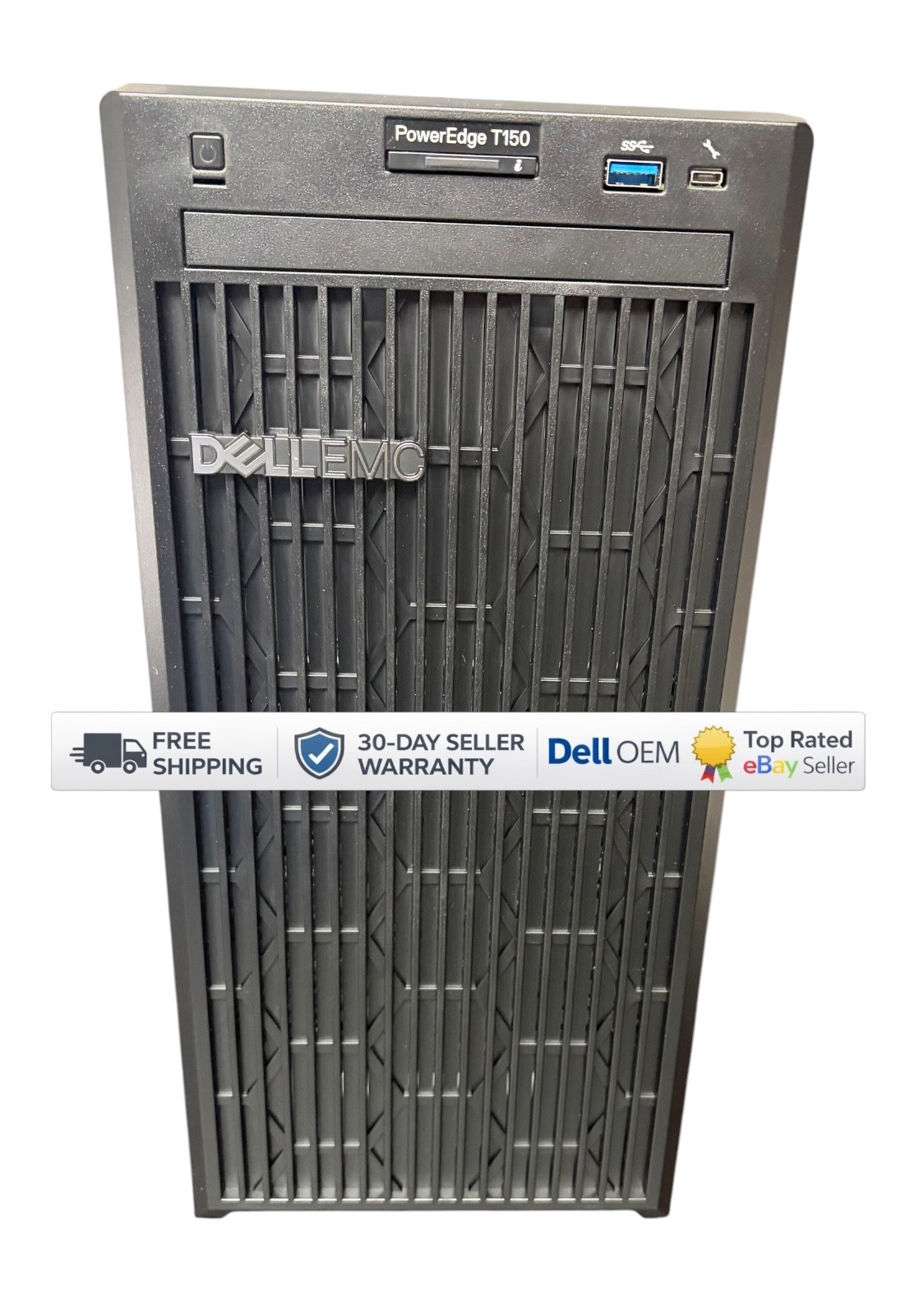 NEW Dell PowerEdge T150 CTO Server Chassis - 400W PSU - NO MOTHERBOARD -