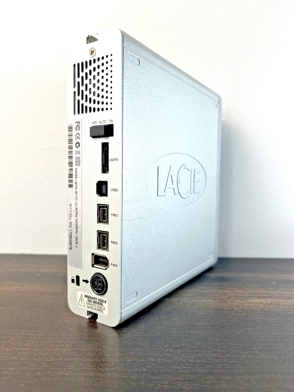 LaCie Hard Drive External 1T 500GB Storage Devices Quadra 7200 RPM 16 MB d2 HD