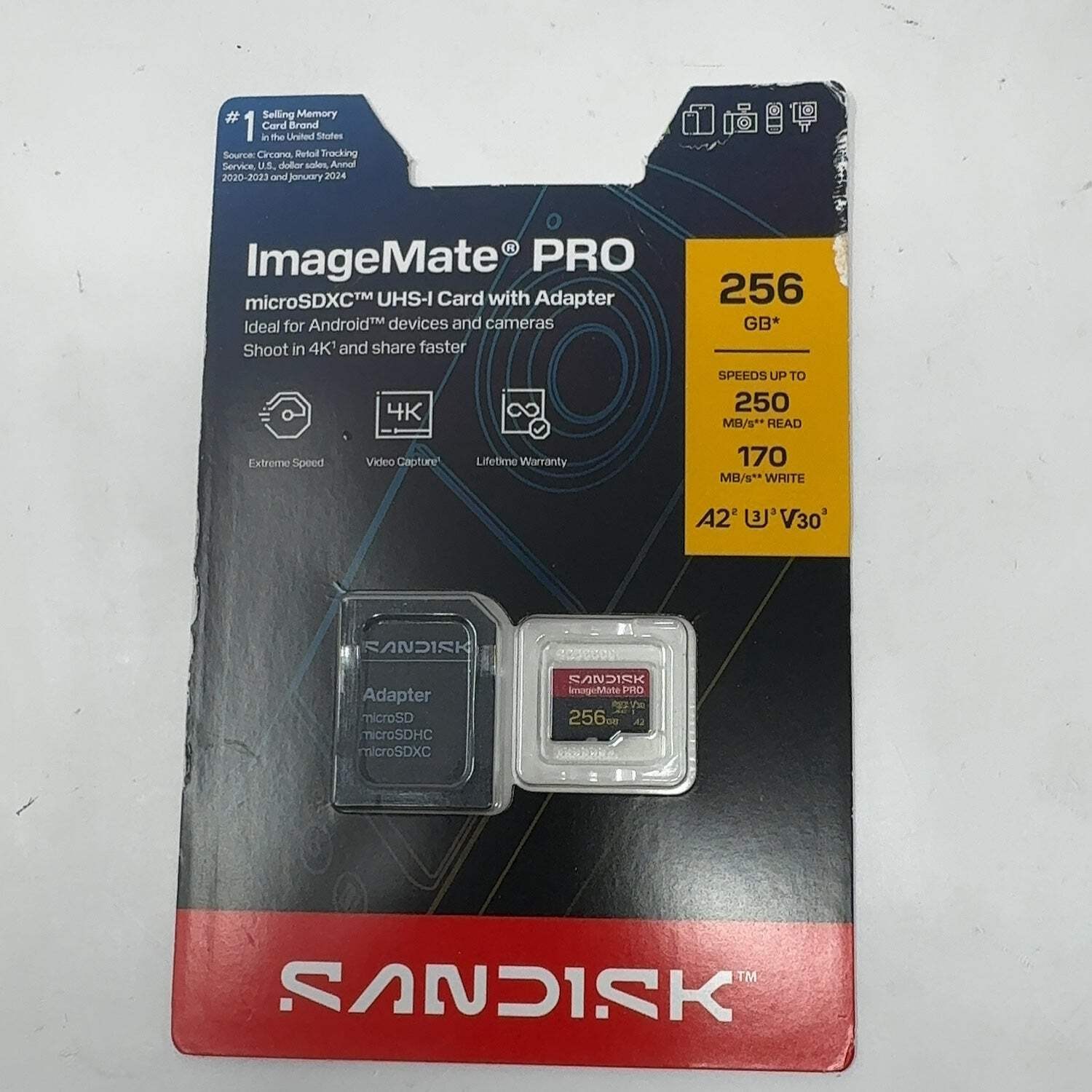 New Sandisk Imagemate Pro w/adapter SD Card