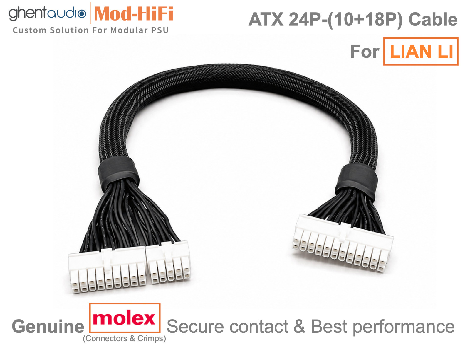⚡️ATX 24-Pin Cable for LIAN LI SP750 SP850 - 12" / 24" Available