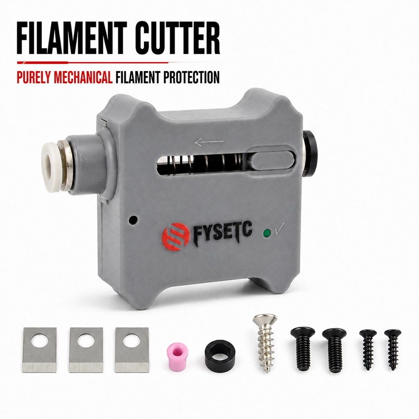 Mechanical Filament Cutter For 1.75mm 3D Printer Filament Accessory