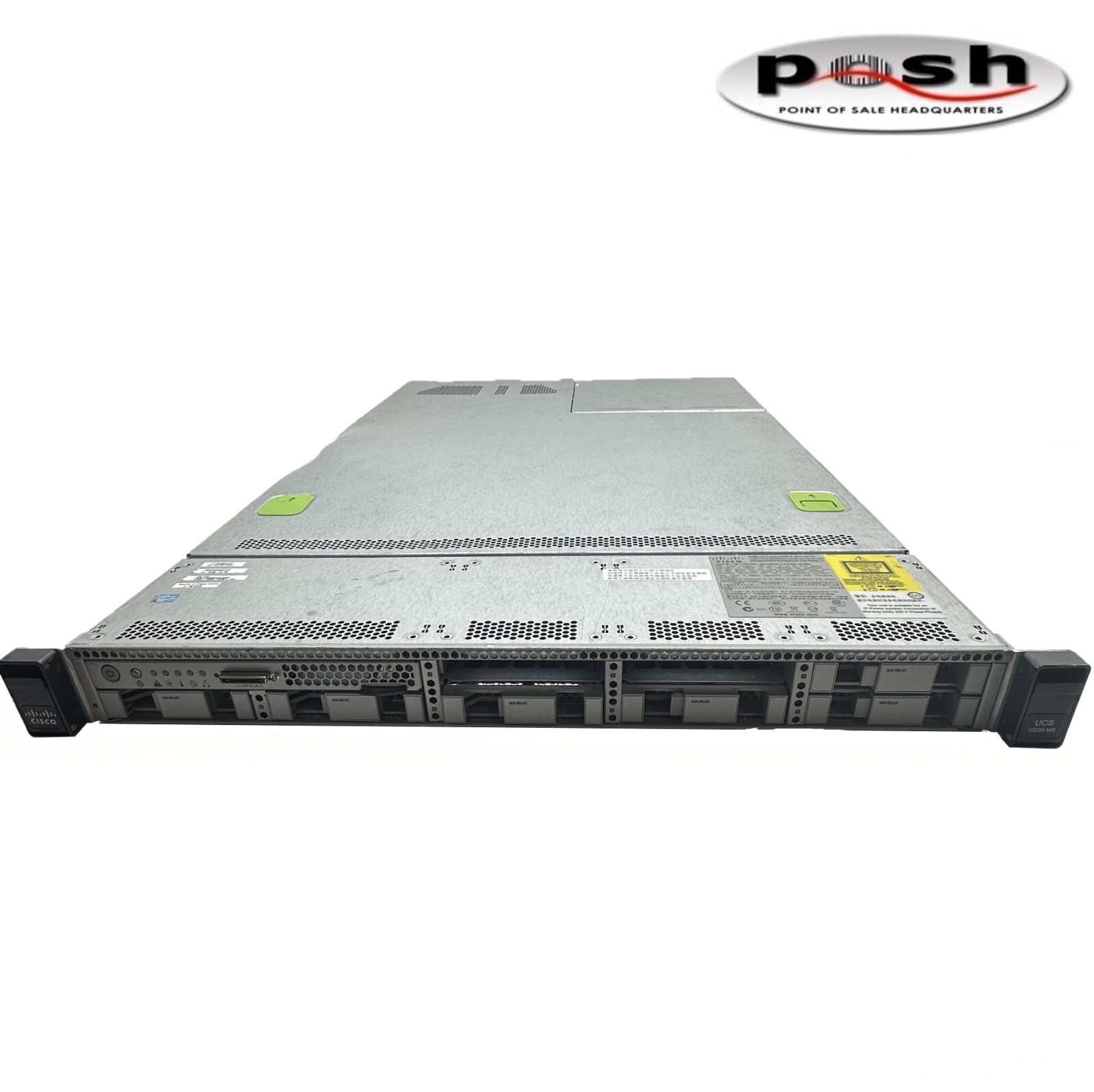Cisco UCS C220 M3 High-Density Rack-Mount Server – No HDD, 2 Caddies Missing