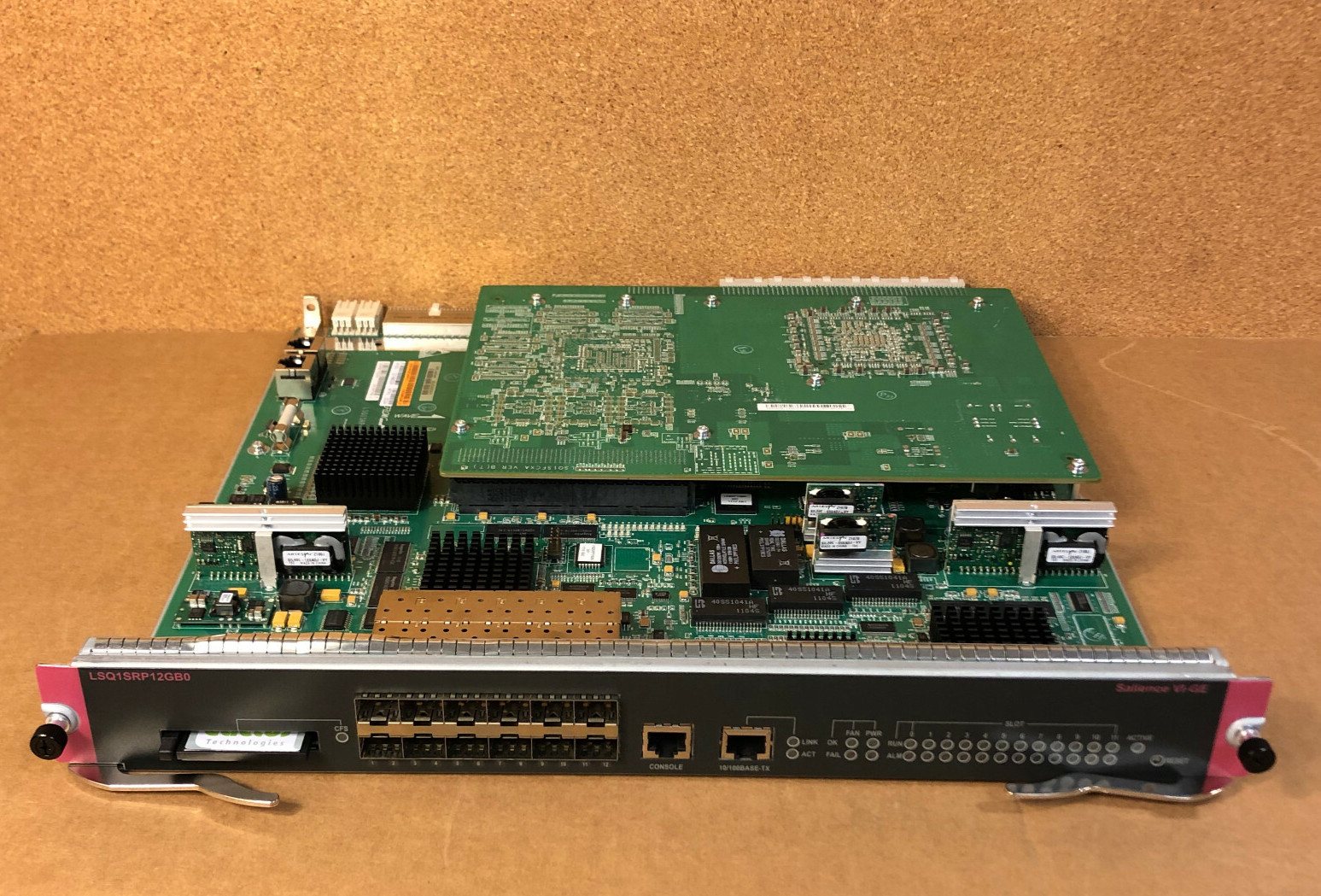 HPE FlexNetwork JD224A 7500 384 Gbps Fabric Module 12x SFP Ports Salience VI-GE