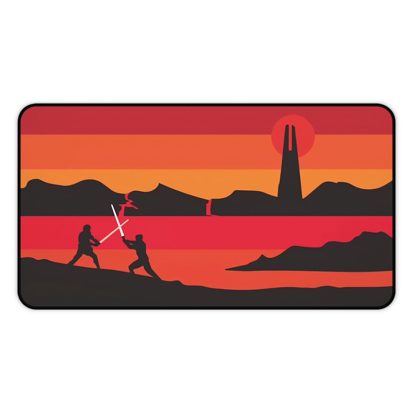Star Wars Desk Mat | Mustafar Desk Mat | Star Wars Mouse Pad