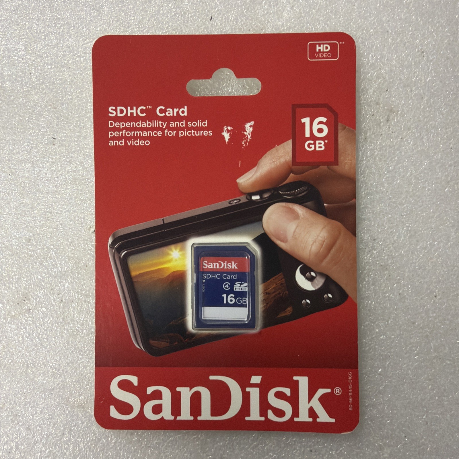 SanDisk 16GB Standard SD (SDHC) Card Class 4 SDSDB-016G-A46 
