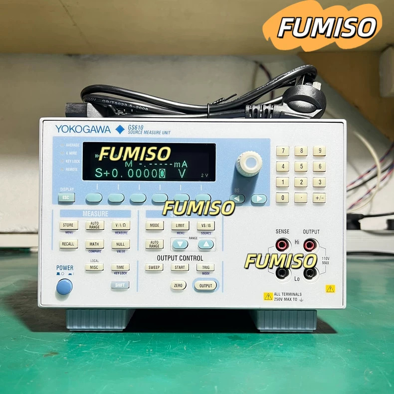 1PCS YOKOGAWA GS610 SOURCE MEASURE UNIT Express delivery UPS / FedEx GS 610 #