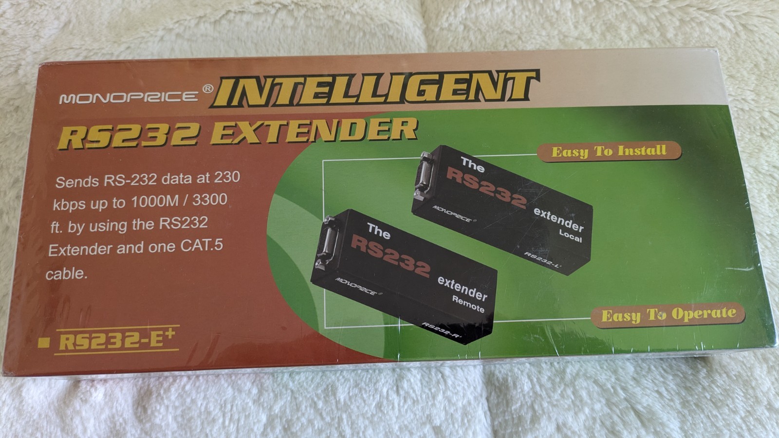 Monoprice Intelligent RS232  Extender New Old Stock FACTORY SEALED