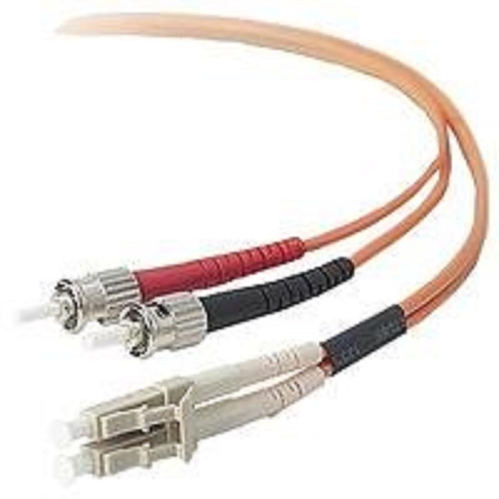 Belkin ST-LC Multimode Duplex Fiber Patch Cable F2F402L0-05M 5m