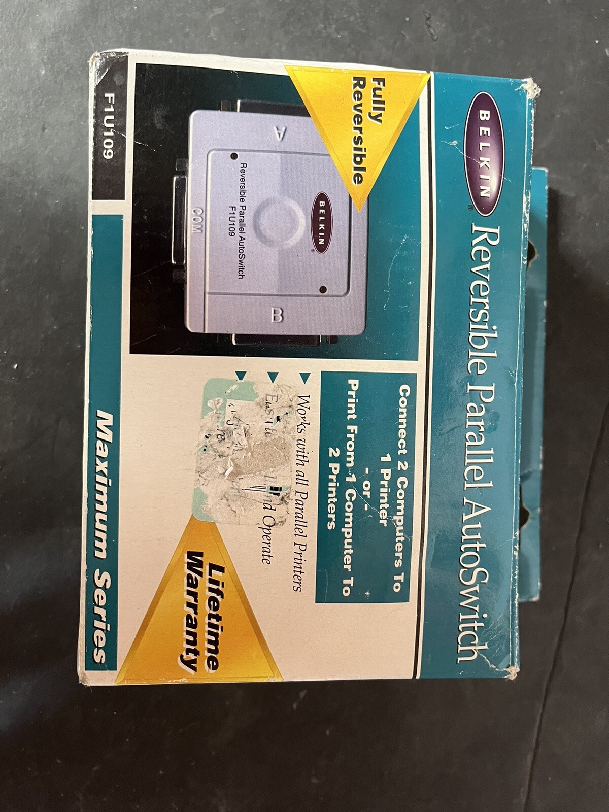 Belkin Reversible Parallel Auto switch