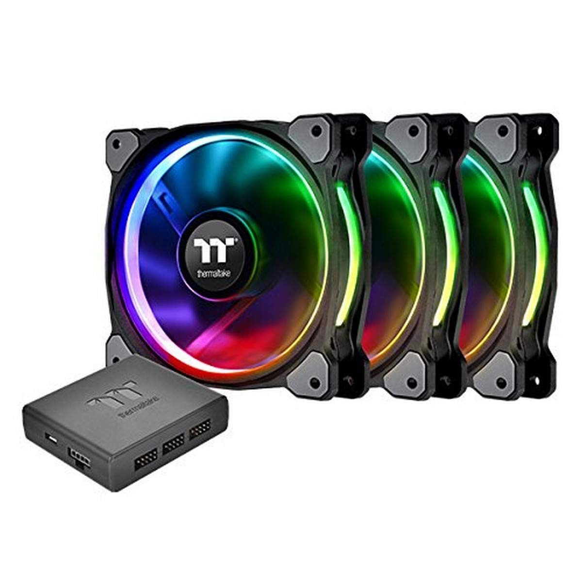 Riing Plus 14 Tt Edition 140mm Software Enabled Case/Radiator Fan -Triple