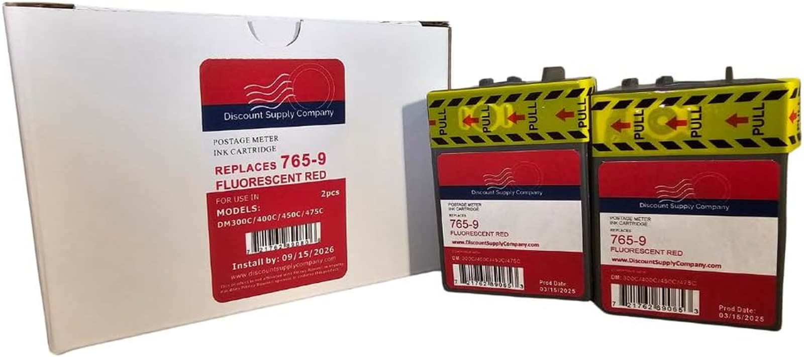 765-9 Compatible 2-Pack for Dm300C, Dm400C, Dm450C Postage Meters